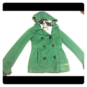 Billabong Green Pea Coat